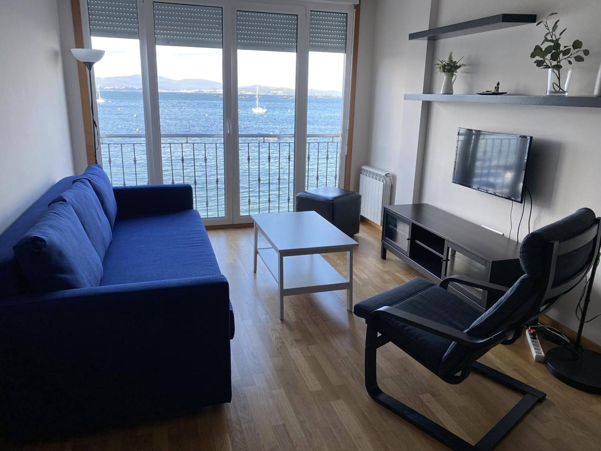 Apartamento en la Isla con vistas al Mar Illa de Arousa Exterior foto