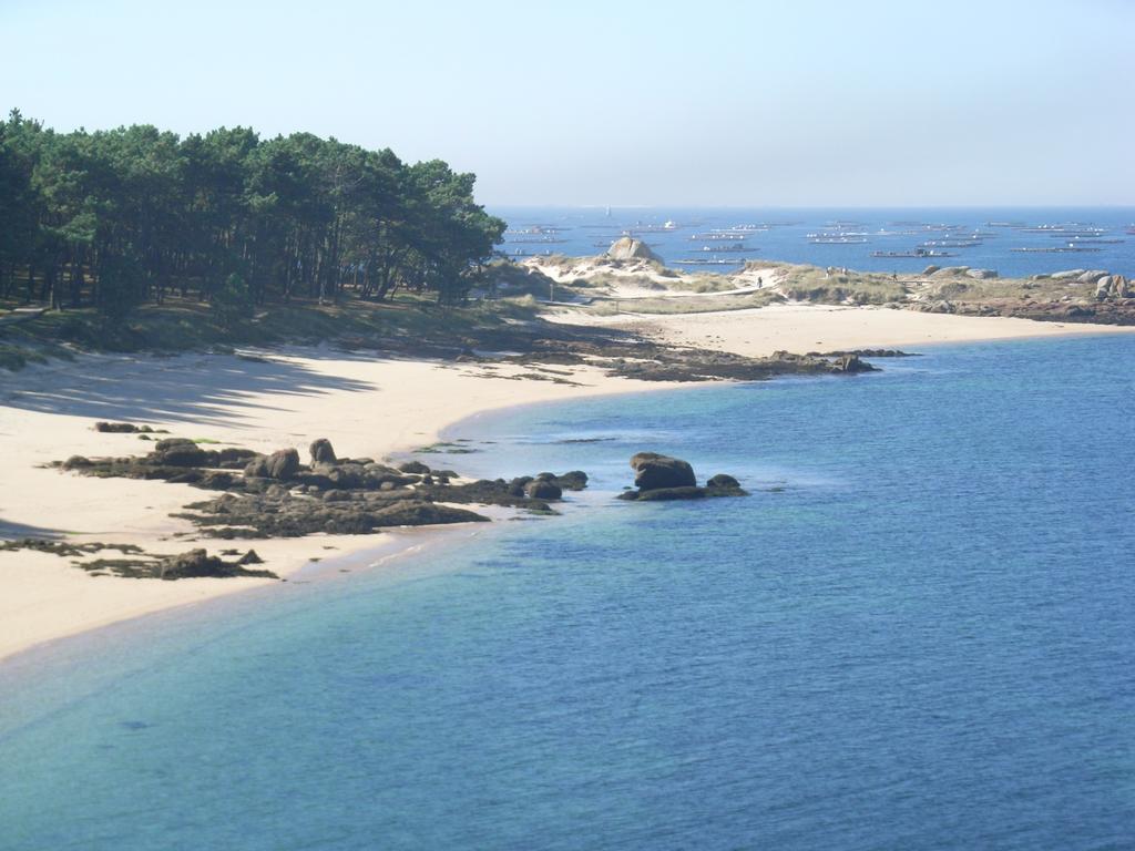 Apartamento en la Isla con vistas al Mar Illa de Arousa Exterior foto